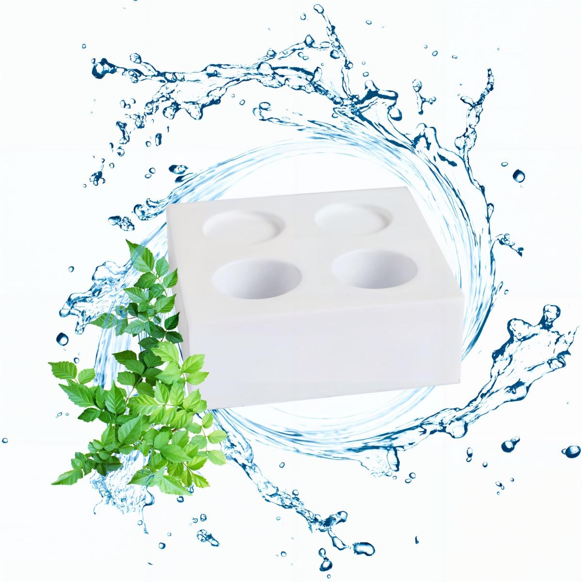 Белые пластиковые подставки для салфеток «Ошибори» на две персоны Белые пластиковые подставки для салфеток «Ошибори» на две персоны